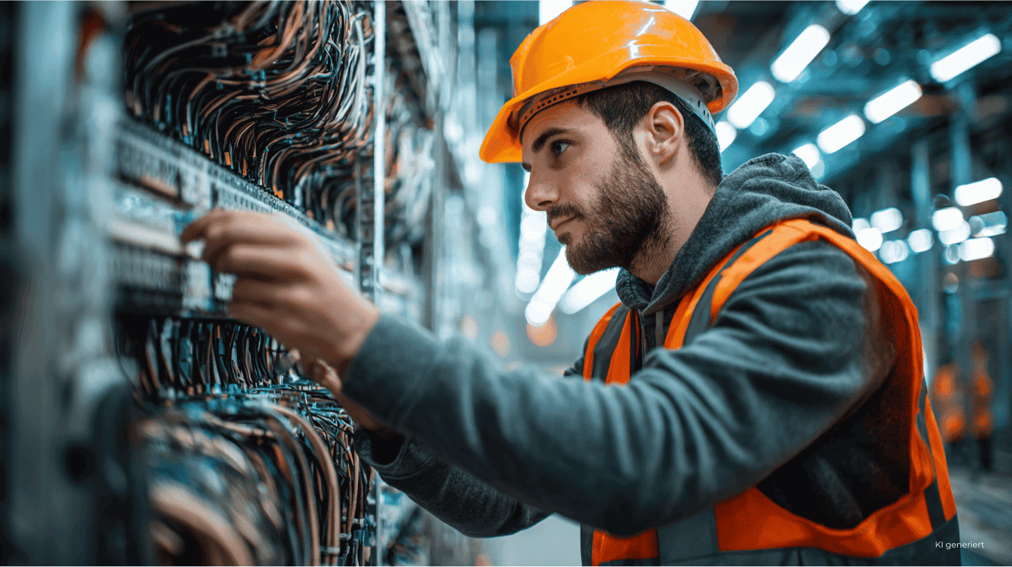 Elektroniker für Betriebstechnik (m/w/d) - 20,00€-22,00€ pro Stunde